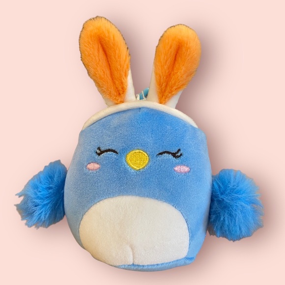 Squishmallow Easter Bebe Clip Bluebird So Cuteee - Picture 6 of 8